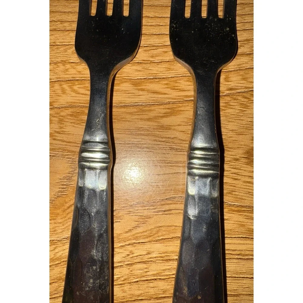 Cambridge‎ Silver Flatware MAJESTY Dinner Forks Set Of Four 9
